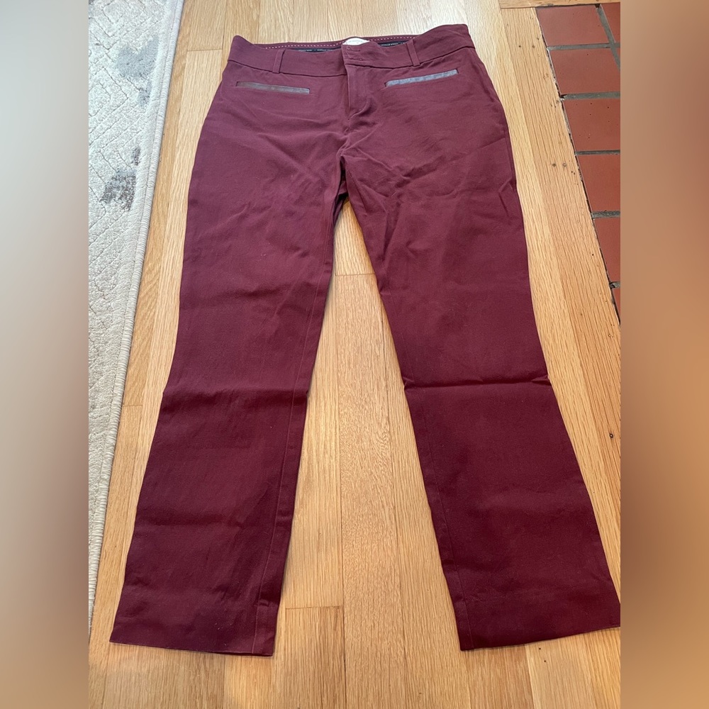 The Essential Slim pant by Anthropologie